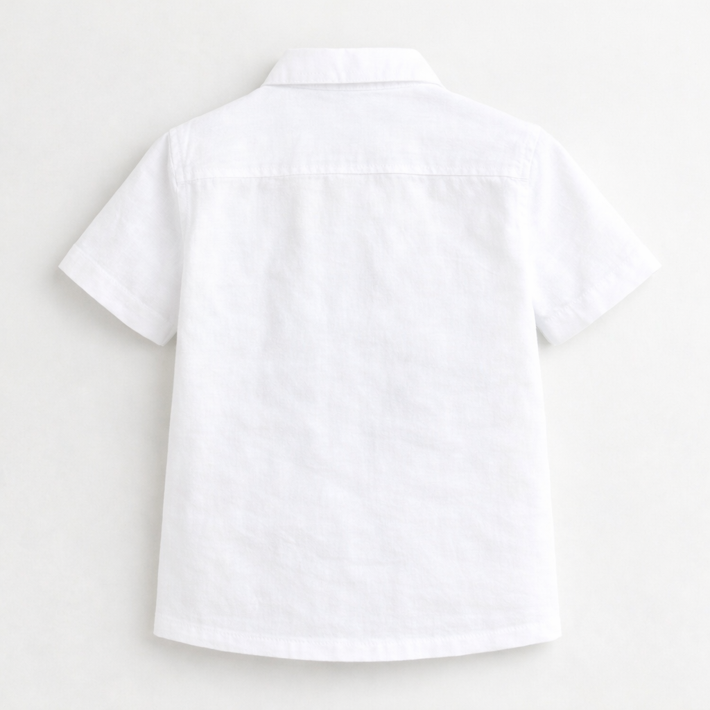 Kids White Monster Truck Shirt