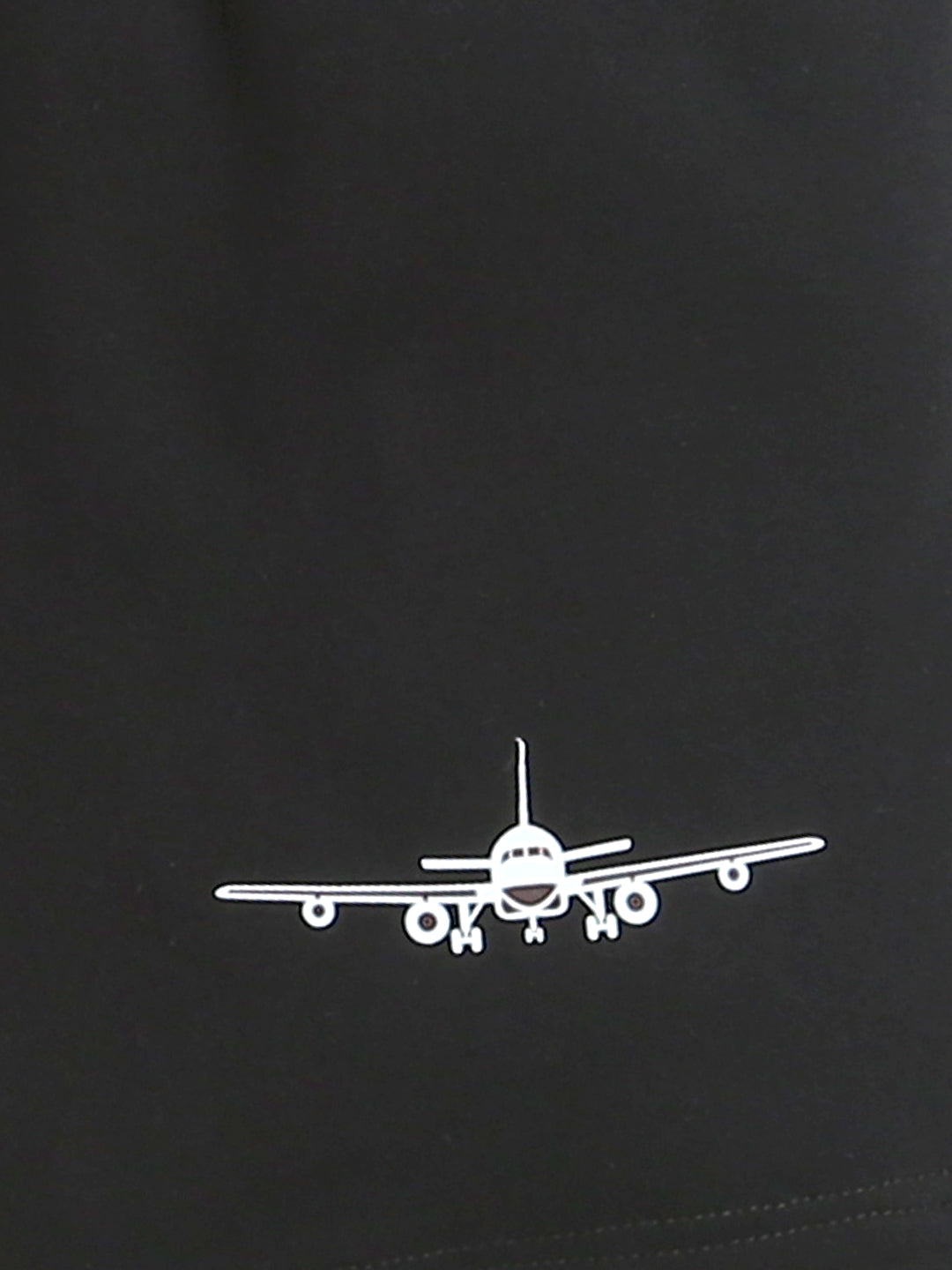 Black Airo-Plane print Short – ZipZapZoop