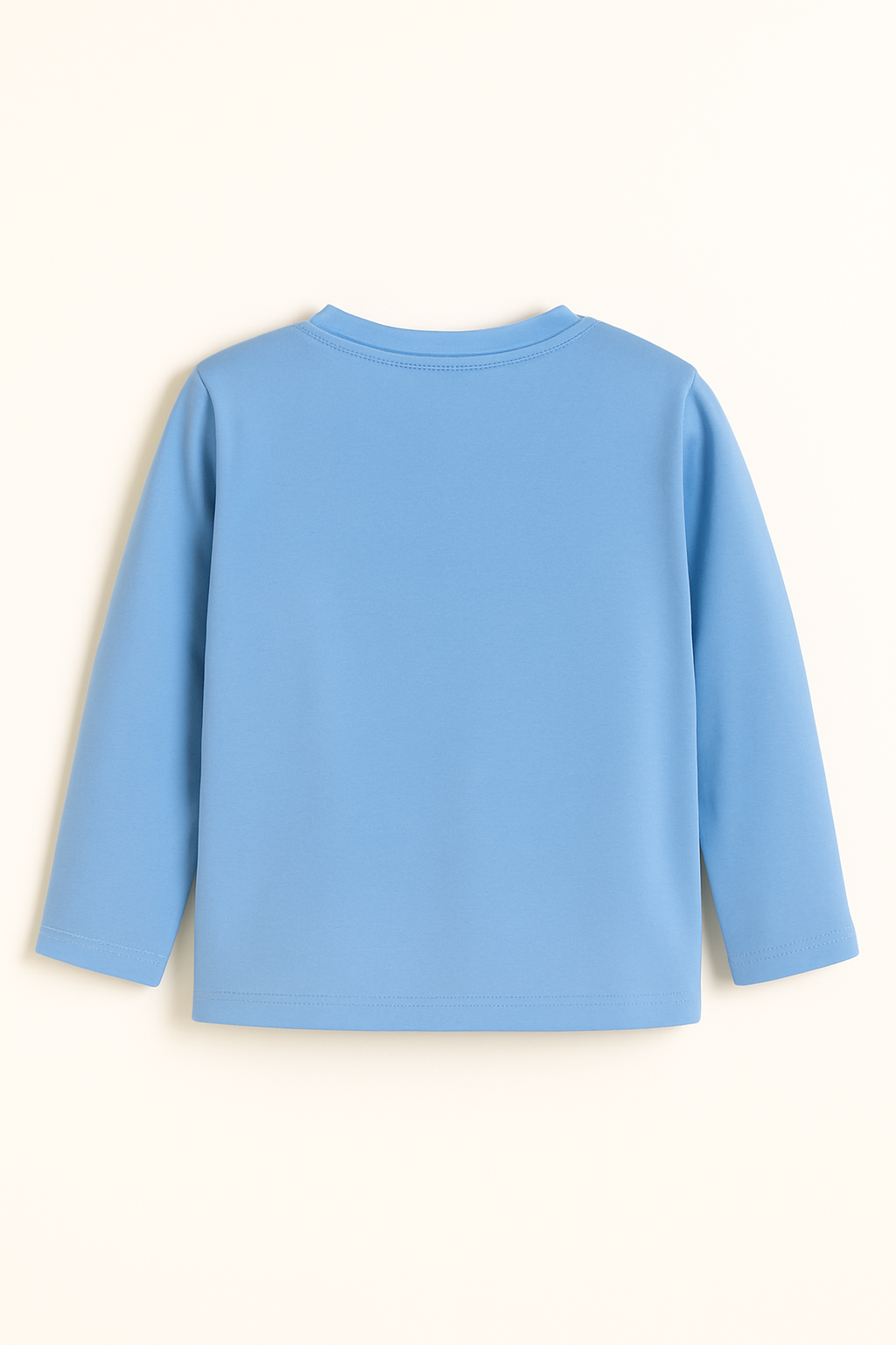 Boys Light Blue Giraffe, Elephant, Zebra Black Full Sleeves T-Shirt