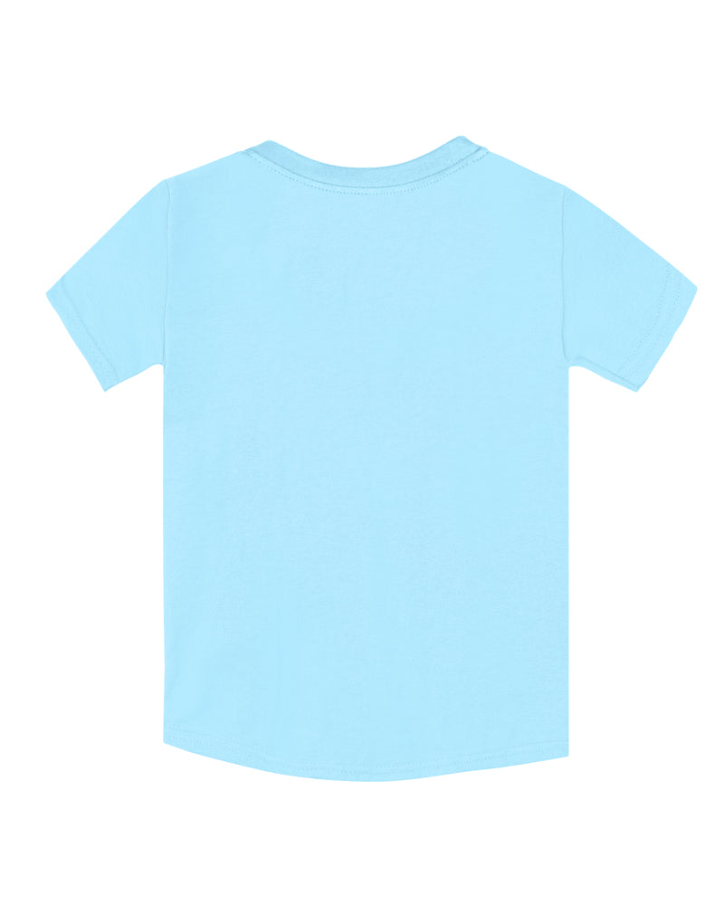 Pack of 2 Mint Green-Walking Tiger & Sky Blue-Llama Print Cotton T-shirt