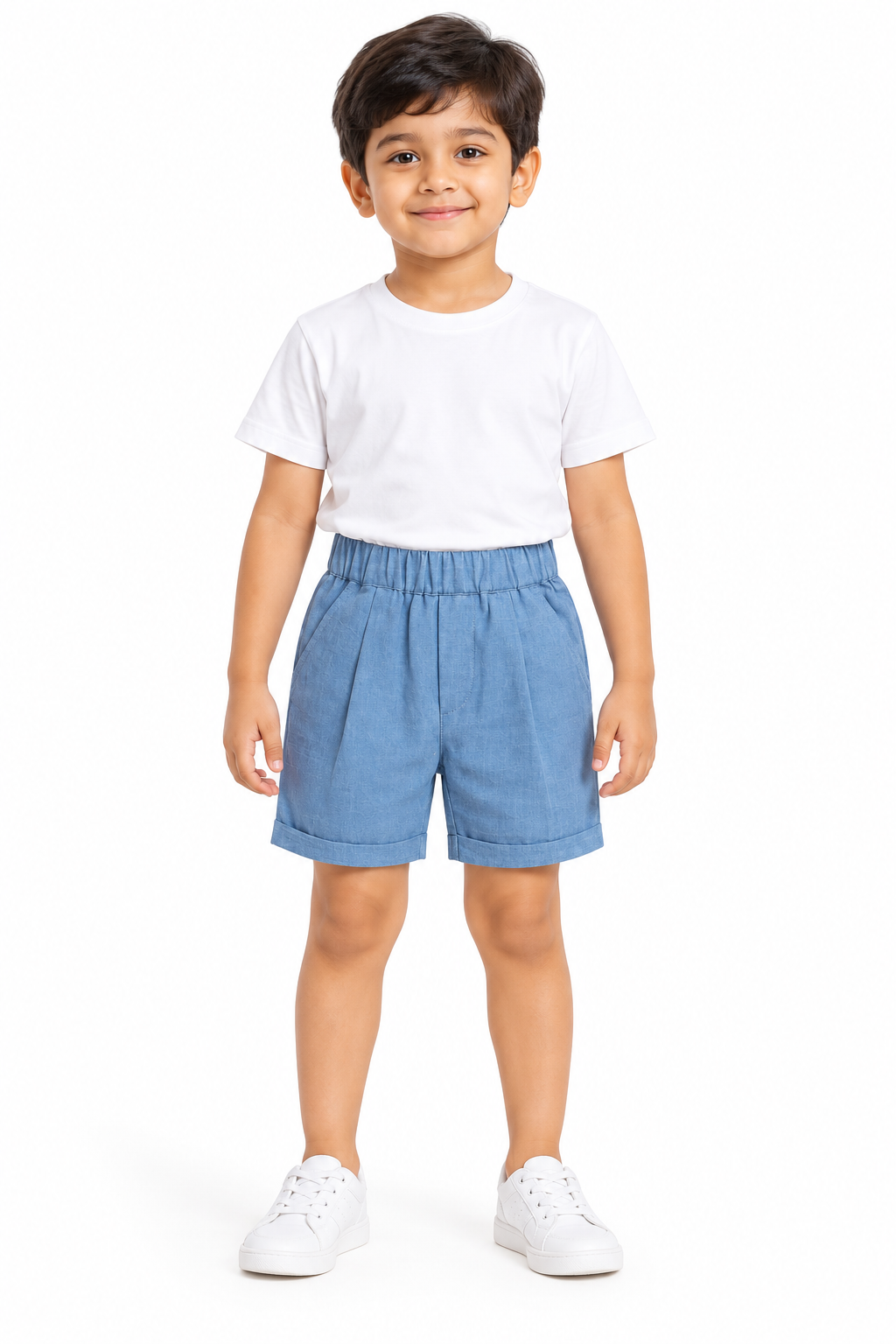 Blue Denim Boys Shorts
