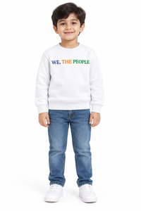 Kids Republic Day White Sweatshirt