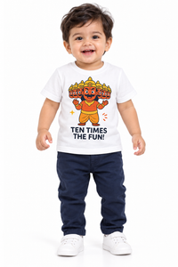 Kids Dusshera T-Shirt With Ravana - Ten Times The Fun