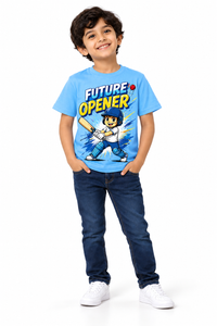 Future cricket lover future opener T-shirt