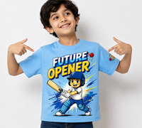 Future cricket lover future opener T-shirt