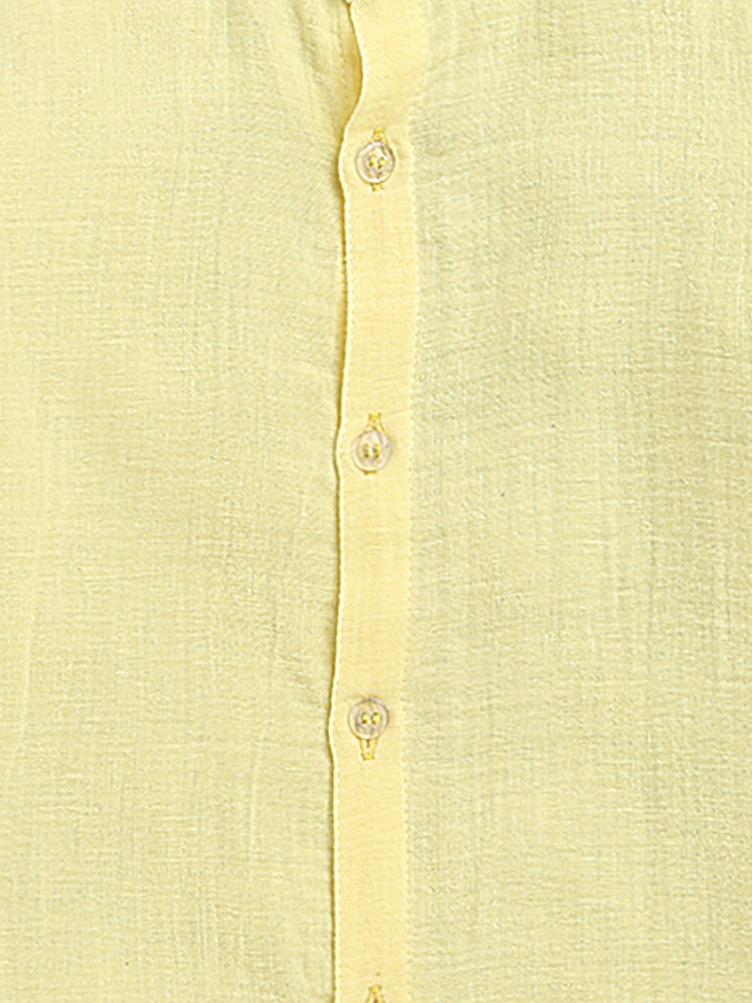 Boys Yellow Shirt & Denim Co-ord Set
