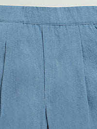 Boys Yellow Shirt & Denim Co-ord Set