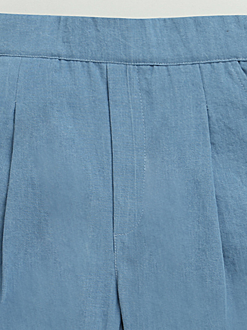 Boys Yellow Shirt & Denim Co-ord Set