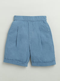Boys Yellow Shirt & Denim Co-ord Set