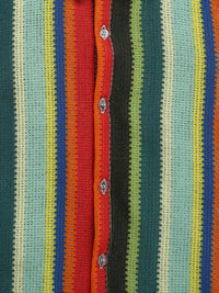 Multi Color Half Sleeve Stripes Cotton Shirt
