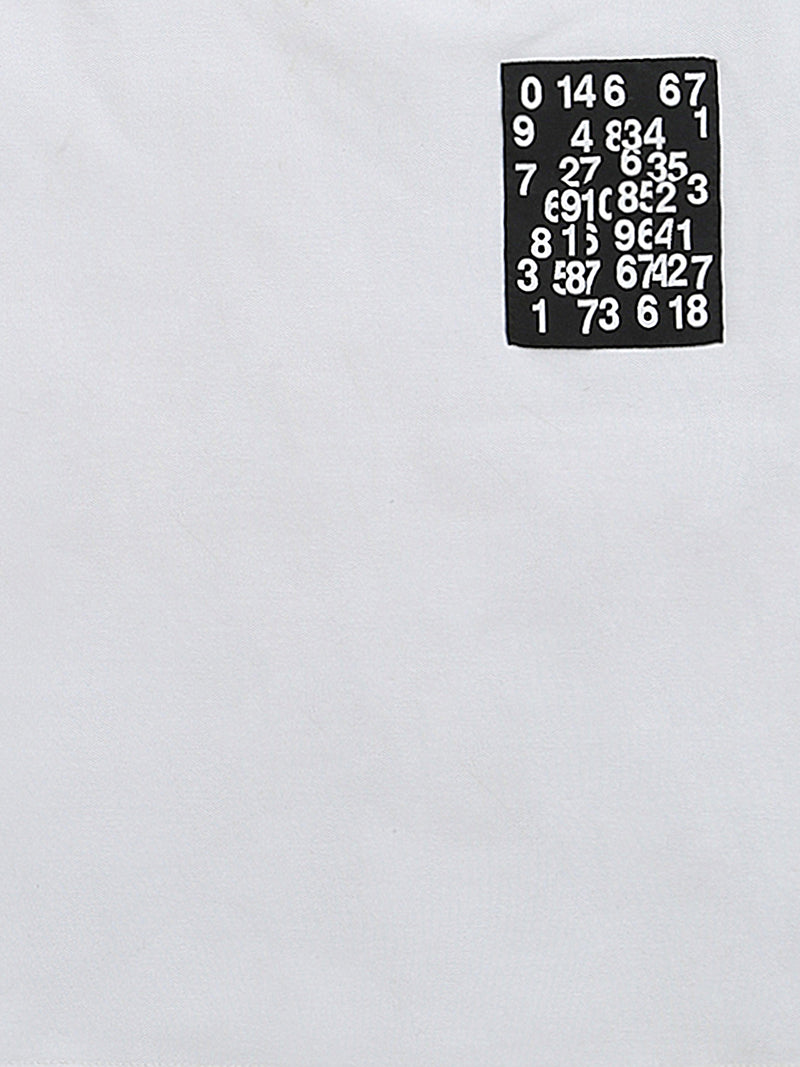 White & Black Sleeveless Number Print Soft Cotton T-shirt & Short Co-ord Set