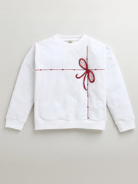 Limited Edition Hand Embroidery Gift Wrap Sweatshirt