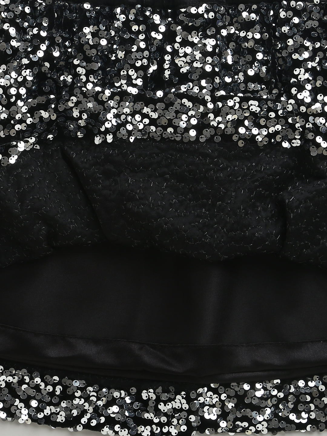 Glittering Silver Festive Skirt