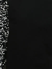 Black & Silver Sequined Festive Sweatshirt