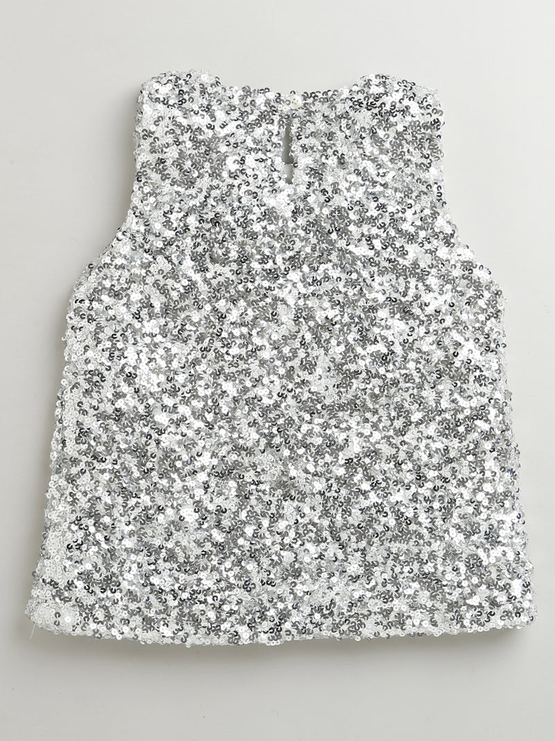 Silver Sequiencd Cord Set