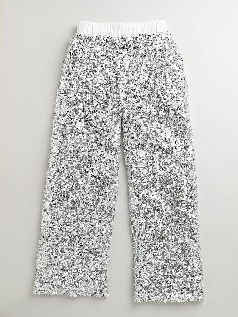 Silver Sequiencd Cord Set