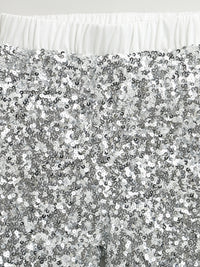 Silver Sequiencd Cord Set