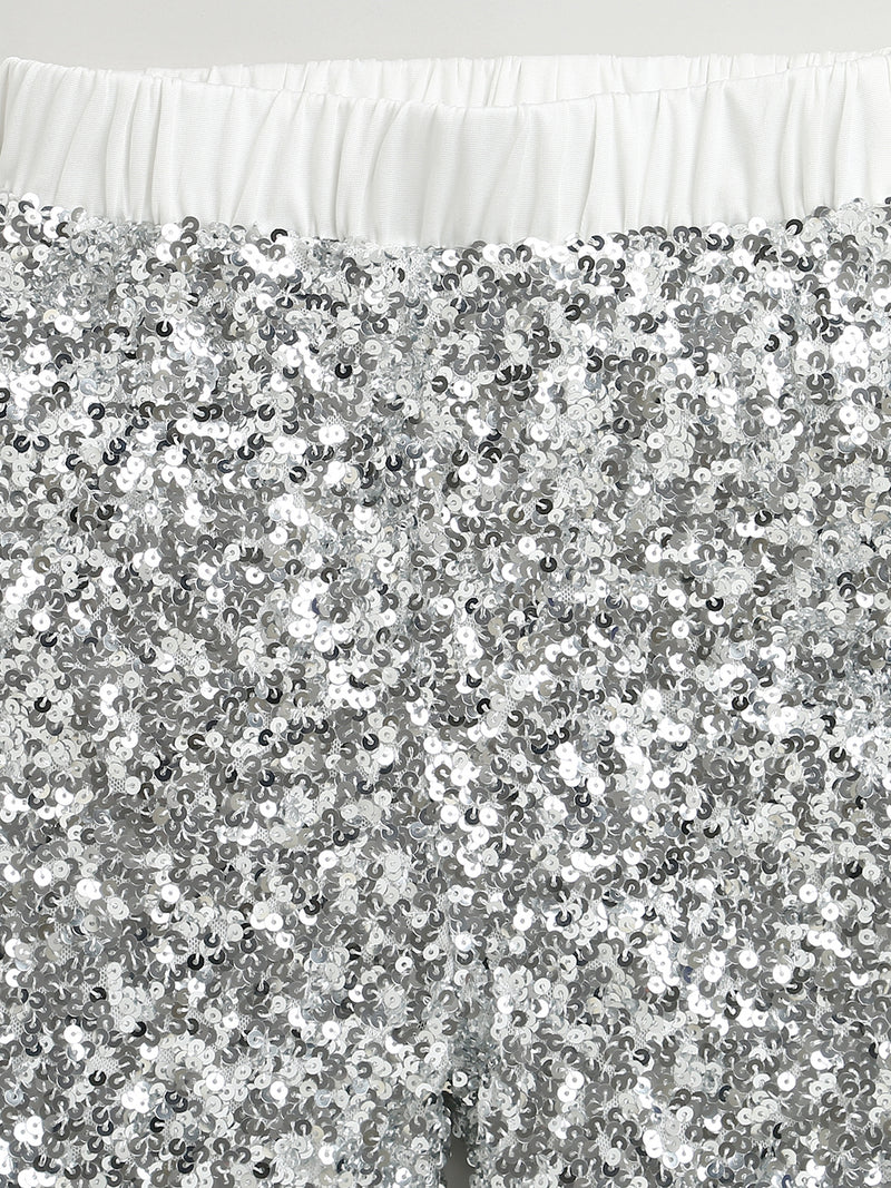 Silver Sequiencd Cord Set