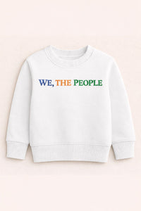 Kids Republic Day White Sweatshirt